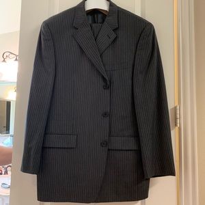 Apt 9 Gray Pinstripe Suit